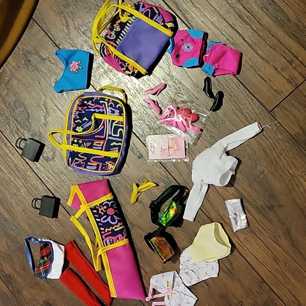 COPY - Barbie  clothes  misc lot